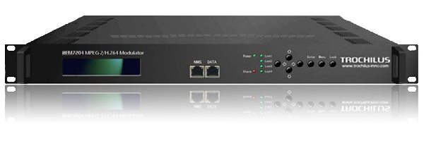 REM7204 4CH CVBS to RF MPEG-2 SD Encoder Modulator 